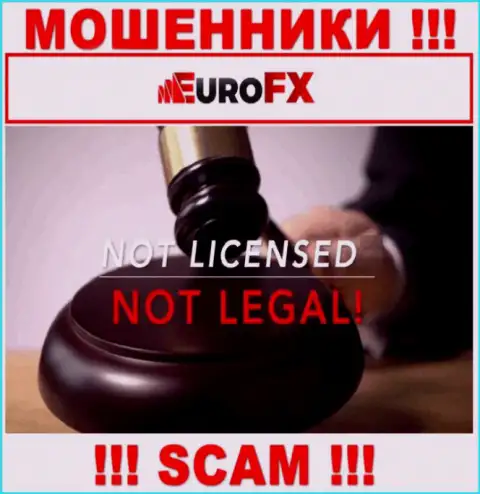 Инфы о лицензионном документе EuroFXTrade у них на официальном веб-сайте не размещено - это РАЗВОД !