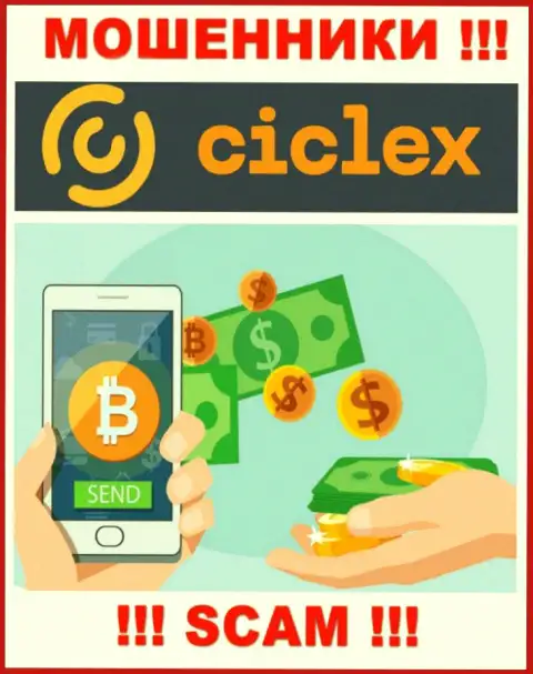 Ciclex не внушает доверия, Криптообменник - это то, чем занимаются данные интернет-лохотронщики