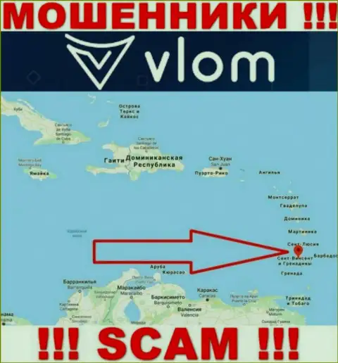 Компания Влом - это махинаторы, обосновались на территории Сент-Винсент и Гренадины, а это оффшор