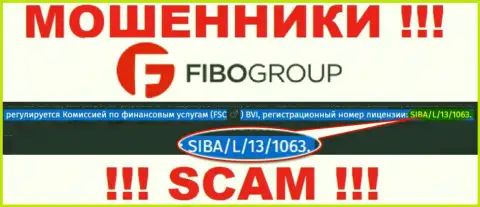Запомните, Fibo Group - это циничные мошенники, а лицензия у них на сайте это только лишь ширма