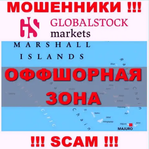 Global Stock Markets расположились на территории - Marshall Islands, остерегайтесь работы с ними