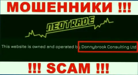 Владельцами НеоТрейд оказалась компания - Donnybrook Consulting Ltd