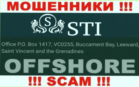 StokOptions Com - это мошенническая компания, пустила корни в оффшорной зоне Office P.O. Box 1417, VC0255, Buccament Bay, Leeward, Saint Vincent and the Grenadines, осторожно