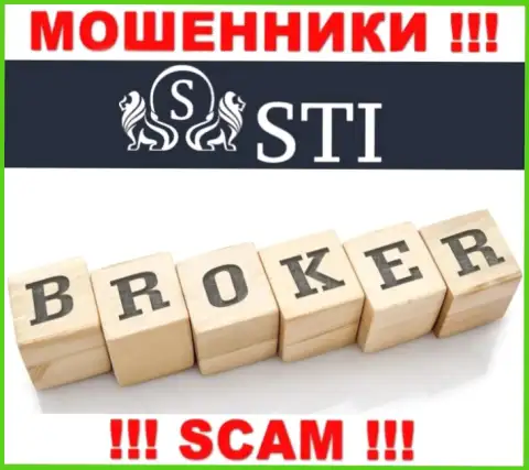 Broker - это конкретно то, чем занимаются мошенники STOKTRADEINVEST LTD