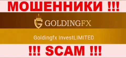 Goldingfx InvestLIMITED, которое управляет организацией Golding FX