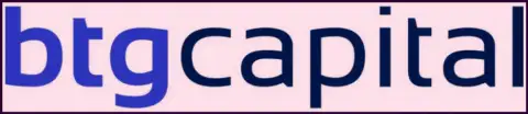 Официальный логотип forex организации BTG Capital Com