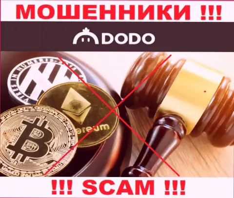 Материал об регуляторе компании Dodo Ex не разыскать ни у них на web-сайте, ни в сети