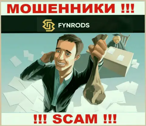Fynrods профессионально кидают наивных клиентов, требуя налог за возвращение депозитов