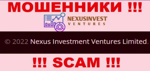 Nexus Investment Ventures - интернет воры, а руководит ими Nexus Investment Ventures Limited