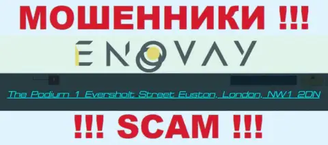Адрес компании EnoVay ложный - работать с ней не нужно