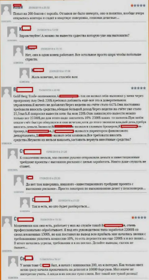 Отзывы валютных игроков Форекс дилингового центра Супра ФН, размещенные ими на интернет-сервисе boexpert ru